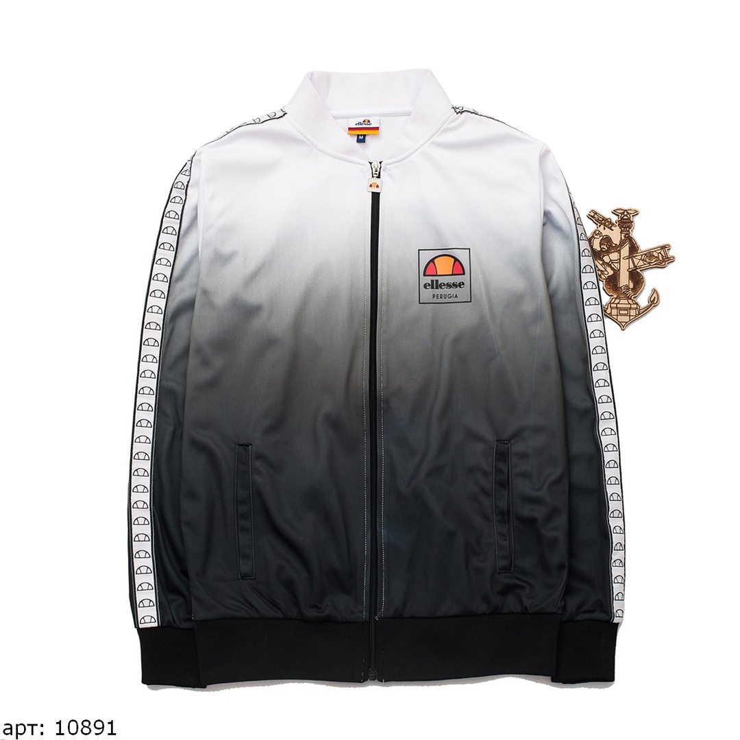 олимпийка ellesse (чер.бел.клас лого)